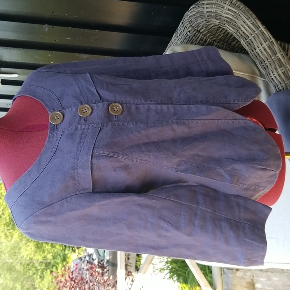 Part Two 100% Linen Jacket - Picture 6 of 15